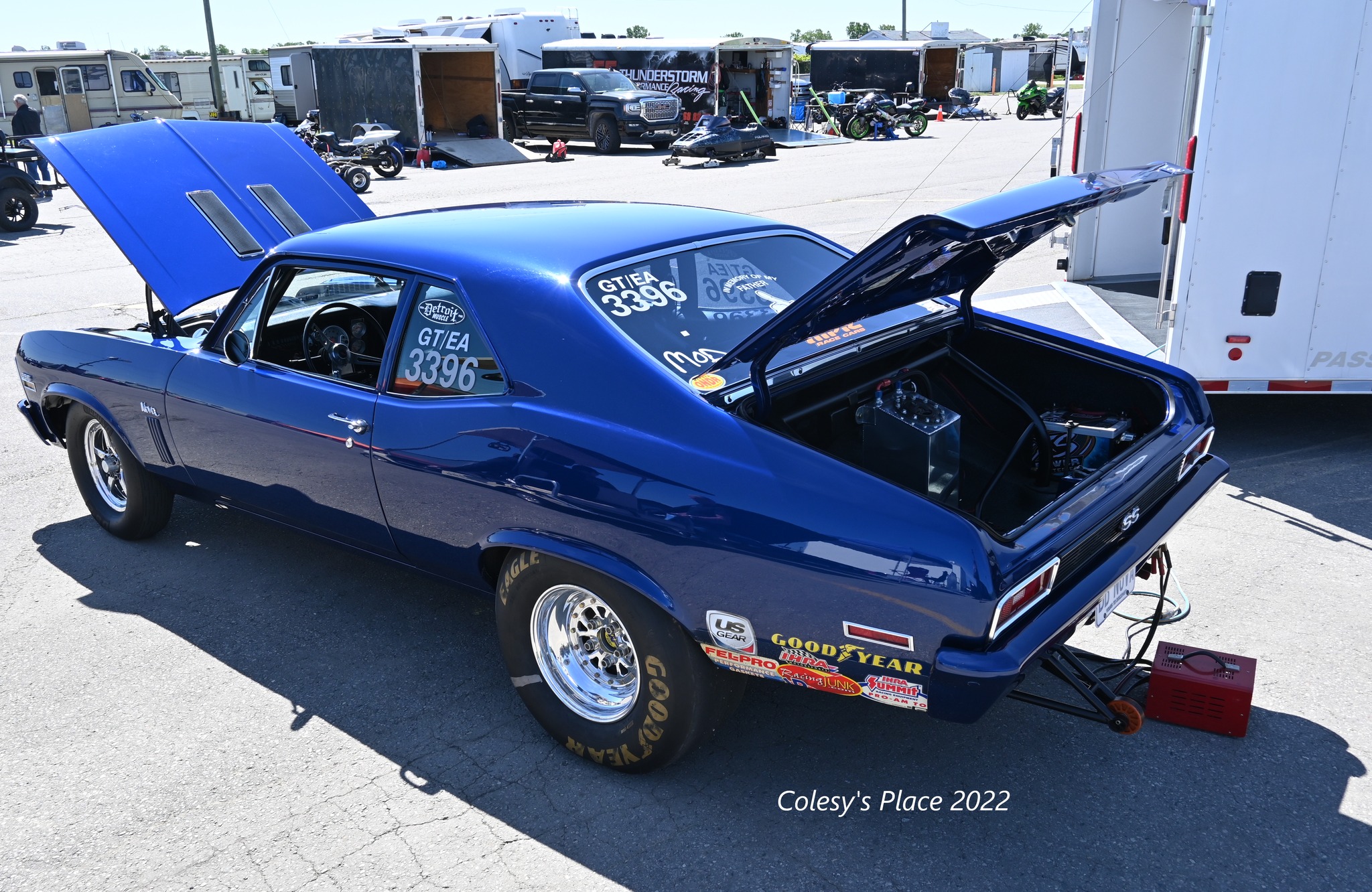 【マイリトルテイラー】 Another great looking Super Stocker testing at Grand Bend Dragway
