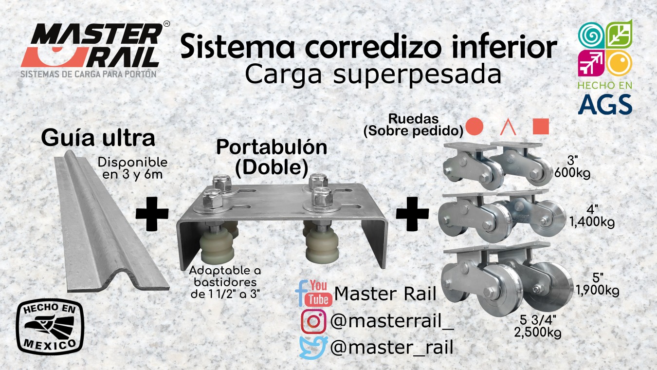 Master Rail - Nuestras ruedas dobles fueron creadas para... | Facebook