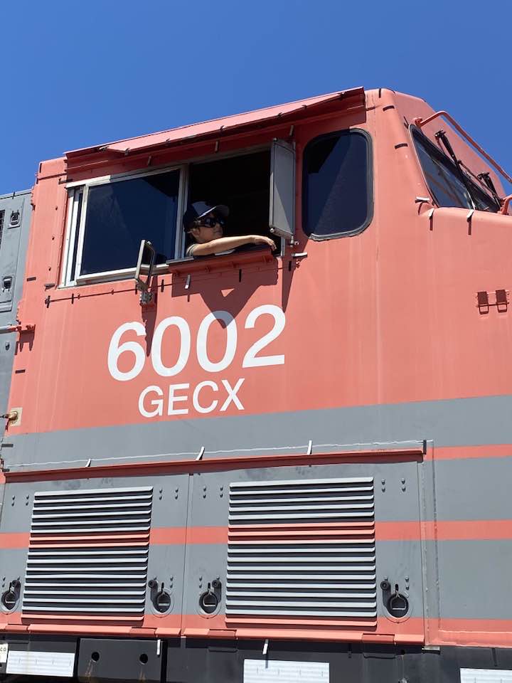 My photos of GECX 6002!! Shot today at North East PA