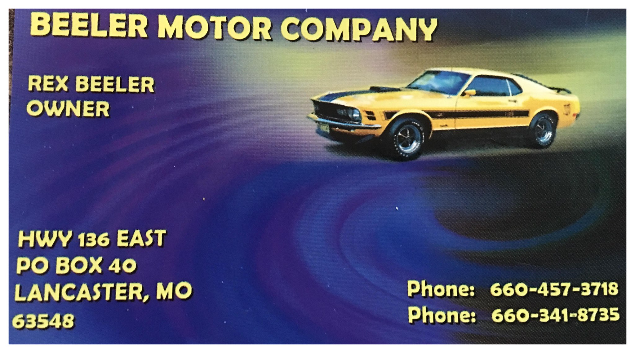 Beeler Motors | Lancaster MO