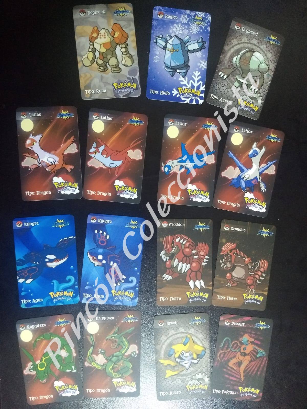 Check List de la colección de Cards... - Rincón Coleccionista