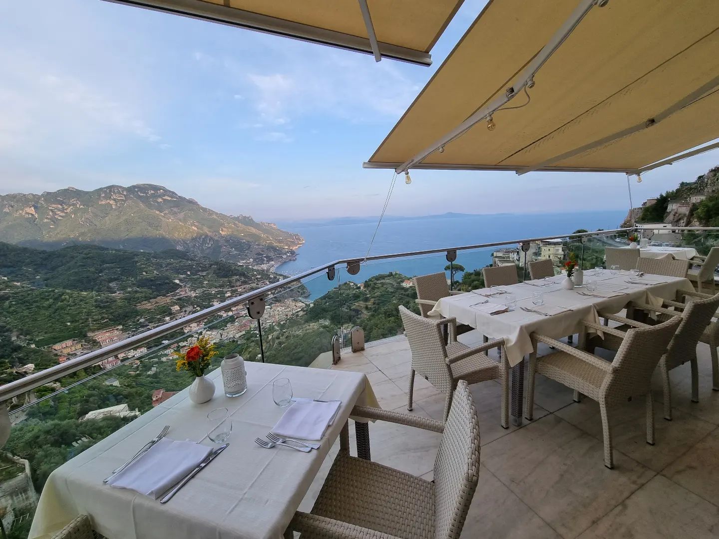 Ristorante Bella Vista sul Mare - Ravello - Il nostro terrazzo vista ...