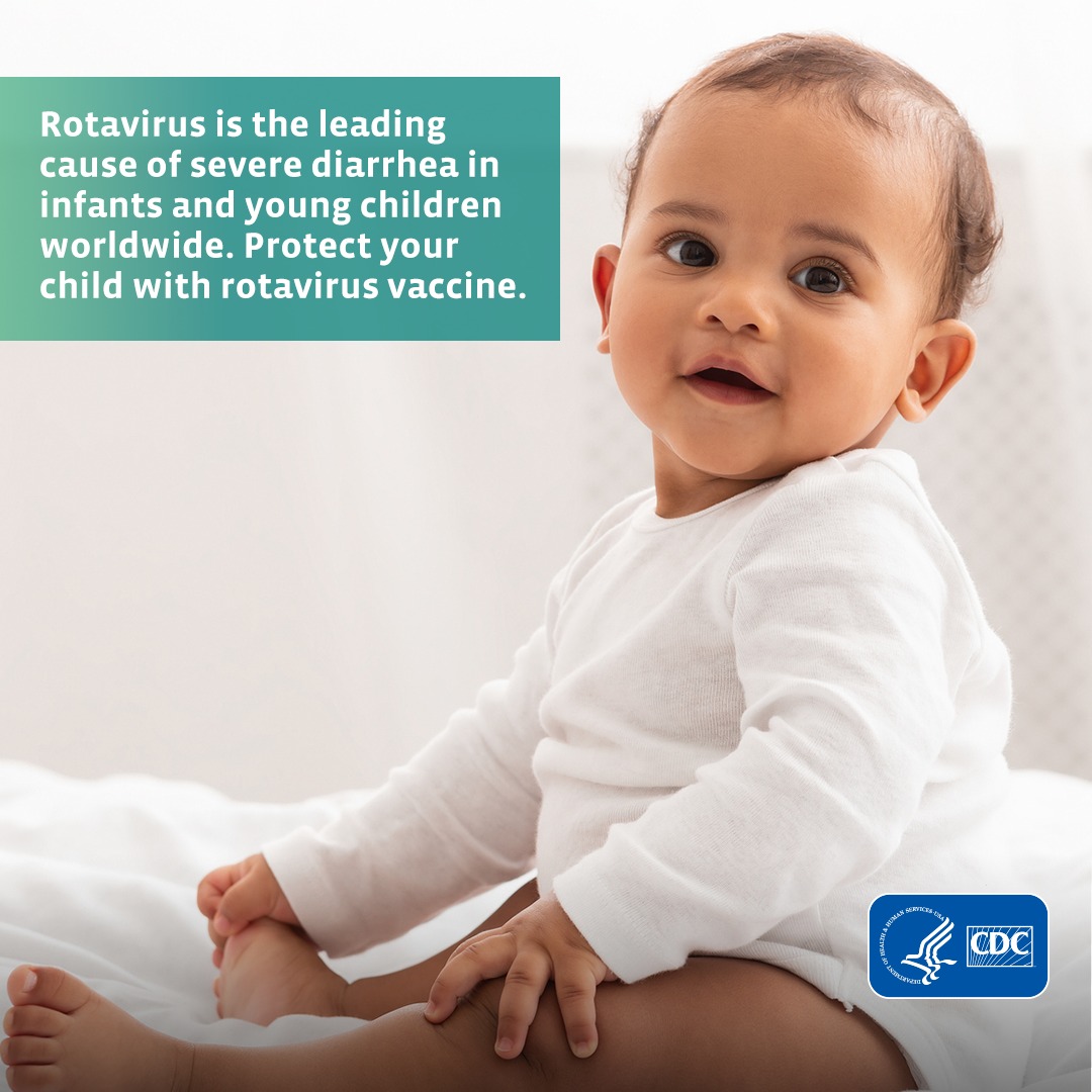CDC - Rotavirus disease can cause severe watery diarrhea,... | Facebook