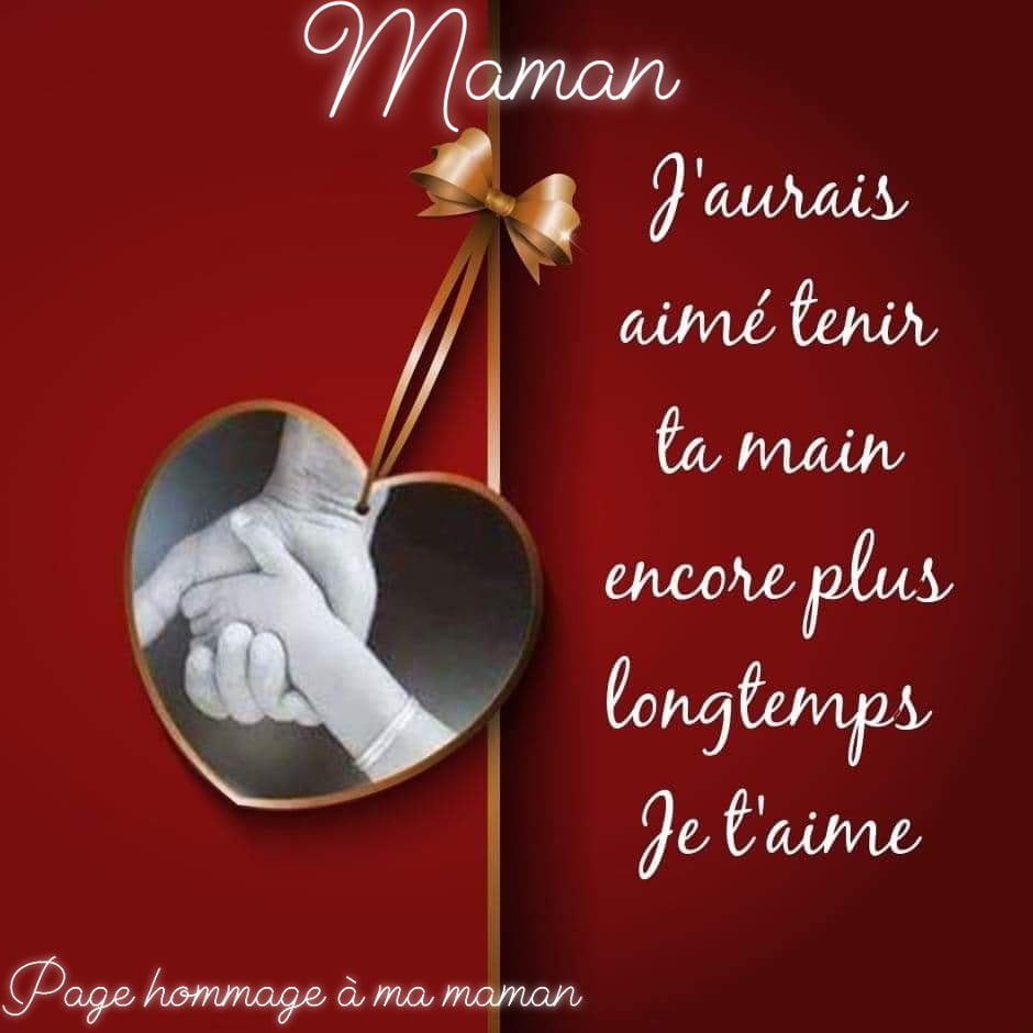 Maman Decedee Tu Me Manques Maman