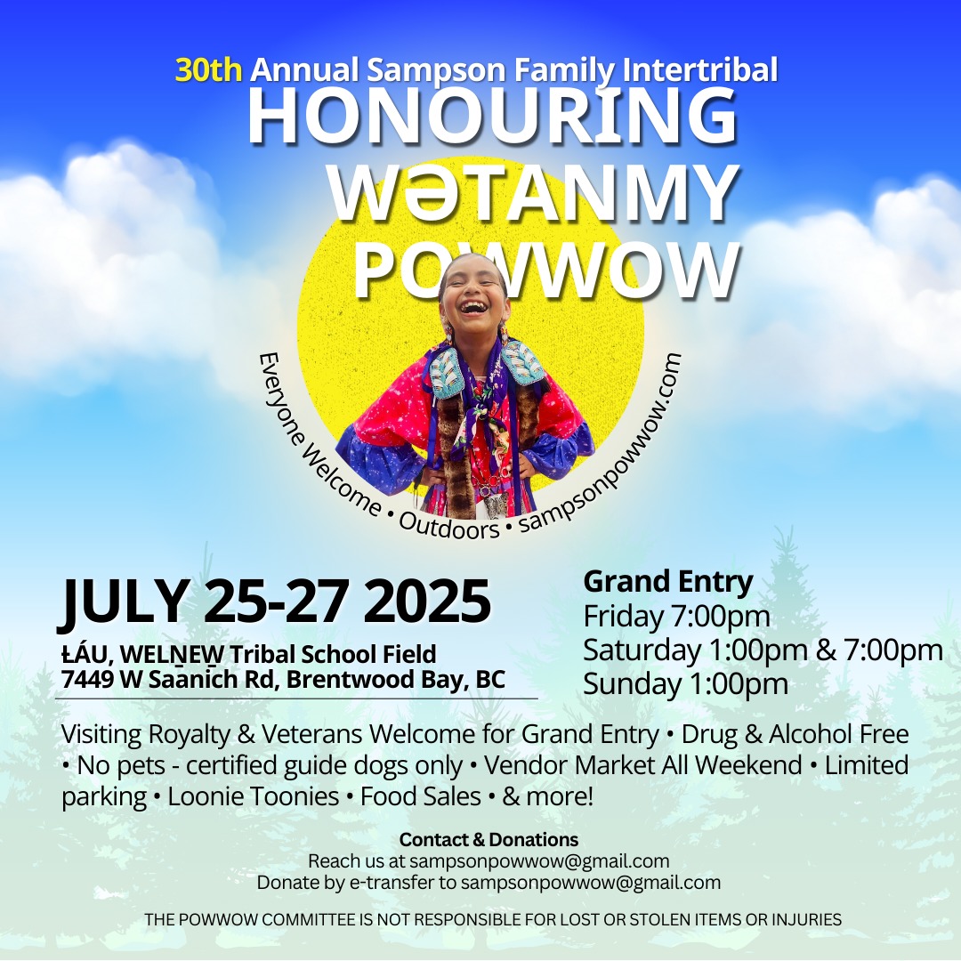 Honouring Wətanmy Powwow