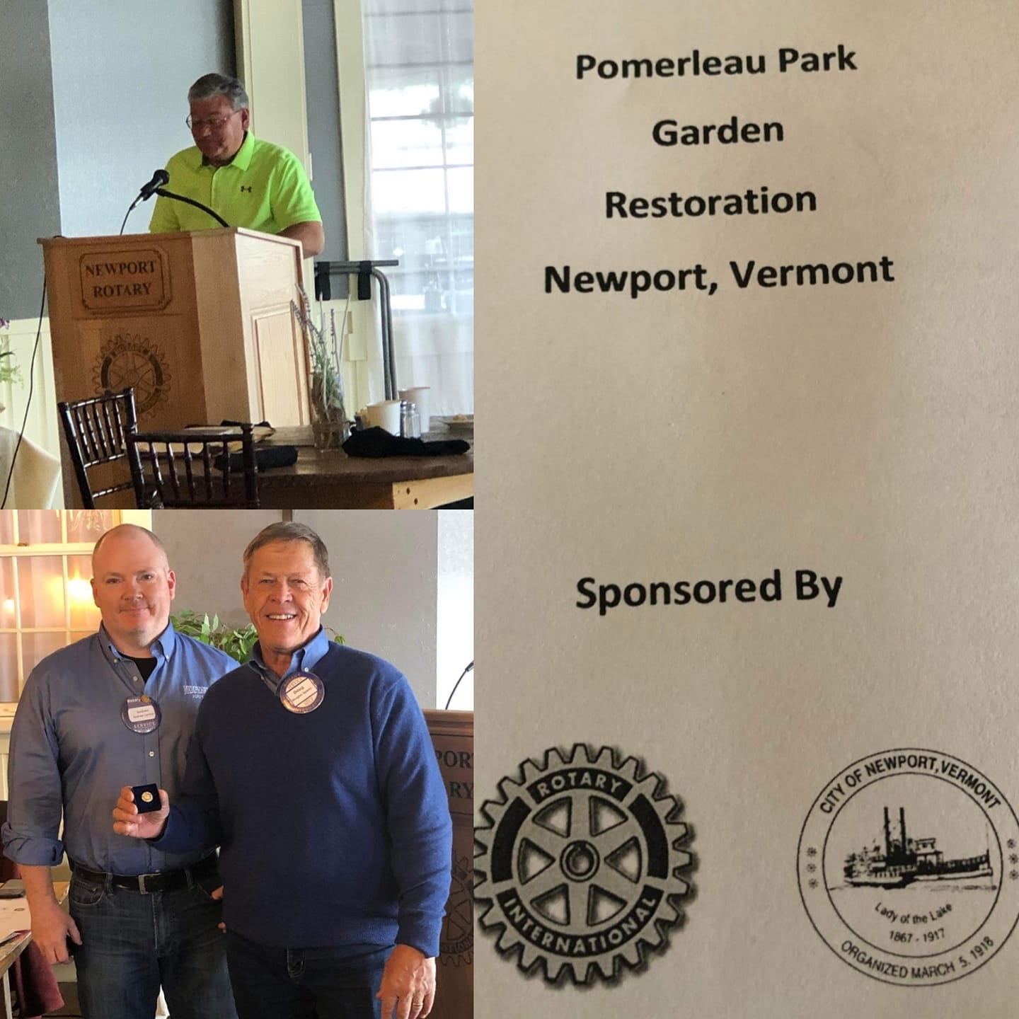 Great to be a part of our... - Rotary Club of Newport, VT | Facebook