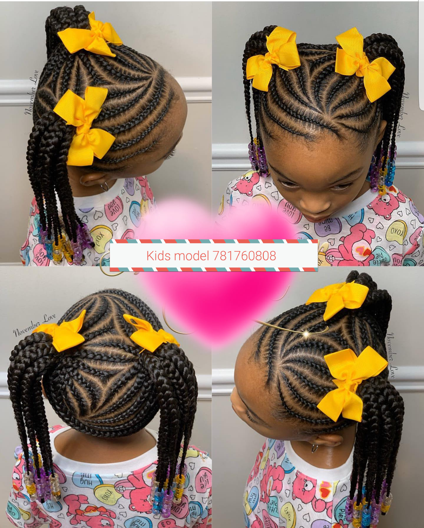Tresse Pour Petite Fille Sénégalaise