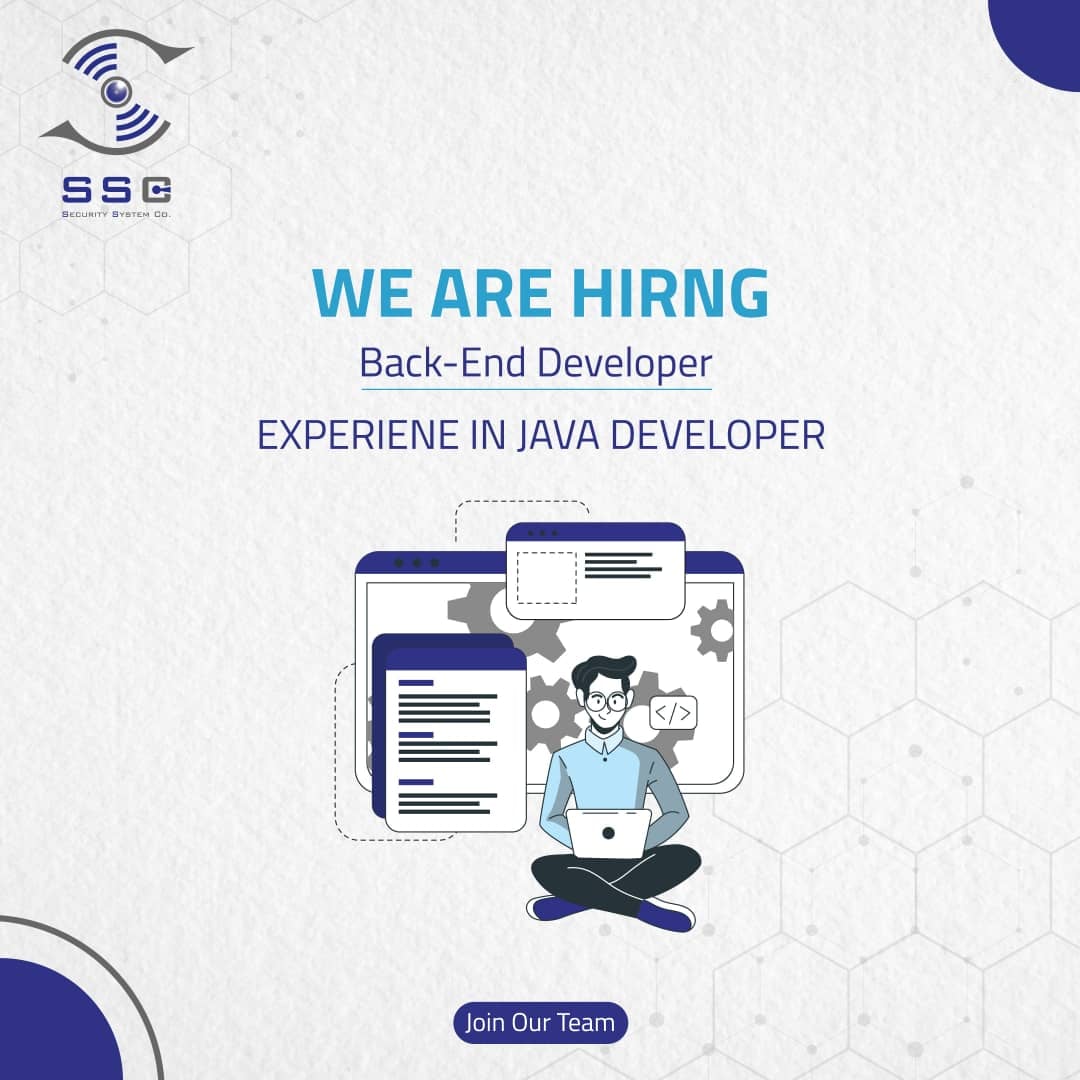 Security System Company - Job Vacancy: Backend Developer Requirements ...