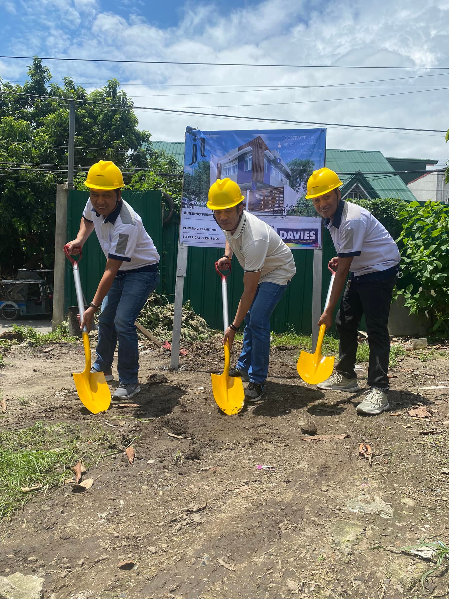A simple Groundbreaking... - JL Design and Build Services