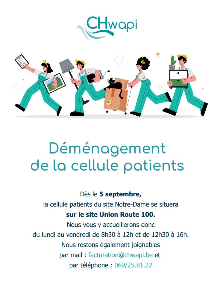 CHwapi Hôpital - Déménagement de la cellule patients A...