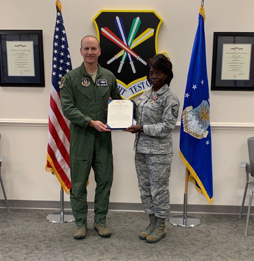 Congratulations to Master Sgt.... - 413th Flight Test Group