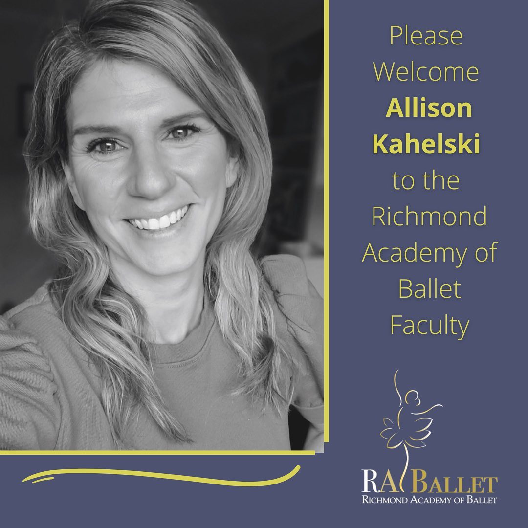 Allison’s passion for ballet... - Richmond Academy of Ballet | Facebook