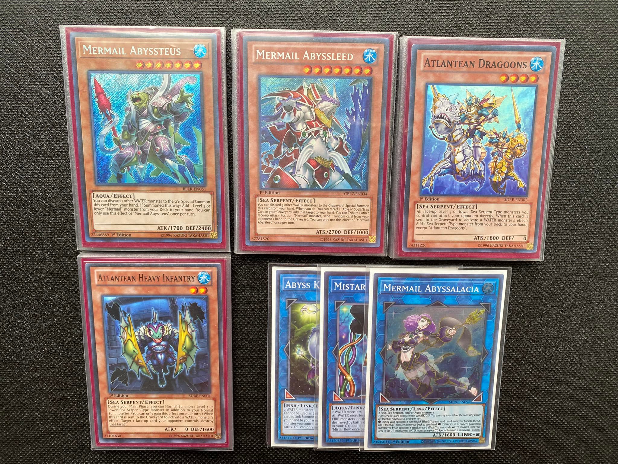 yugioh mermail deck for sale Complete Custom Yu-Gi-Oh! EN020) delivers 2400 ATK / 1900 DEF and strengthens WATER/Mermail strategies by turning discards into a Special Summon while enabling aggressive multi Where to buy Mermail/Atlantean Yu-Gi-Oh