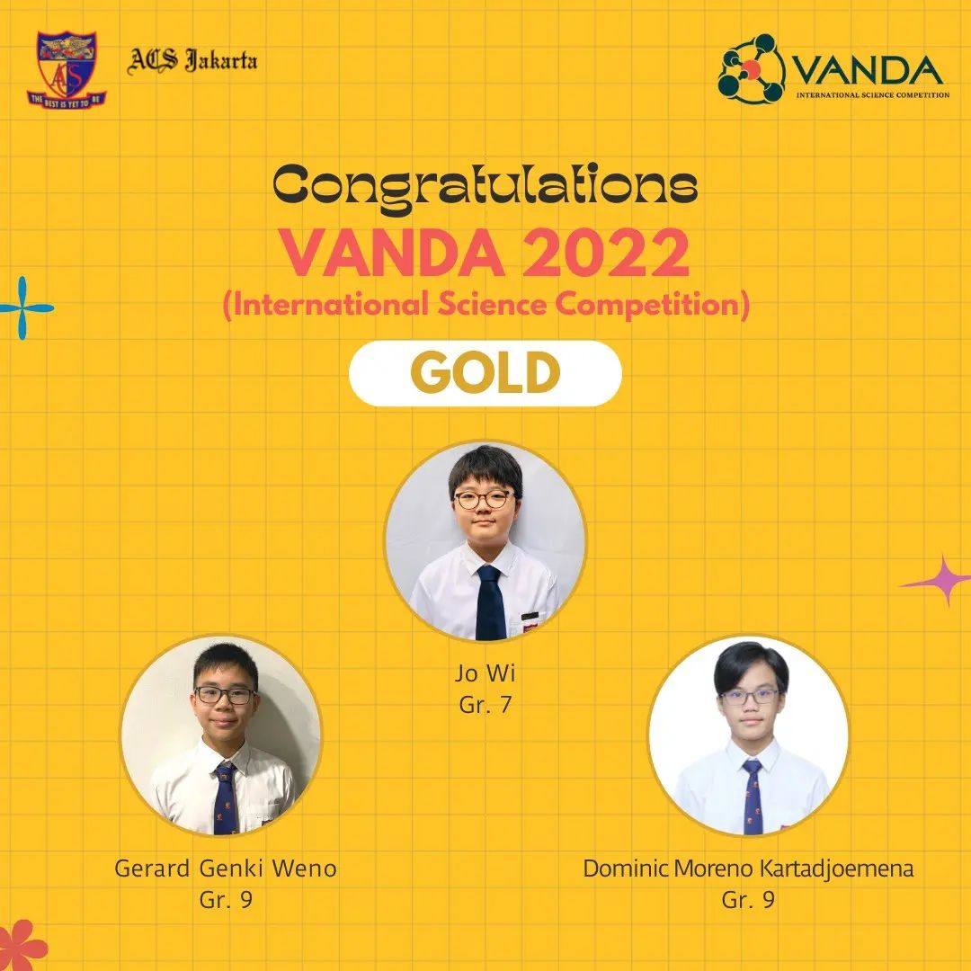 ACS Jakarta - Congratulations to our students for their... | Facebook