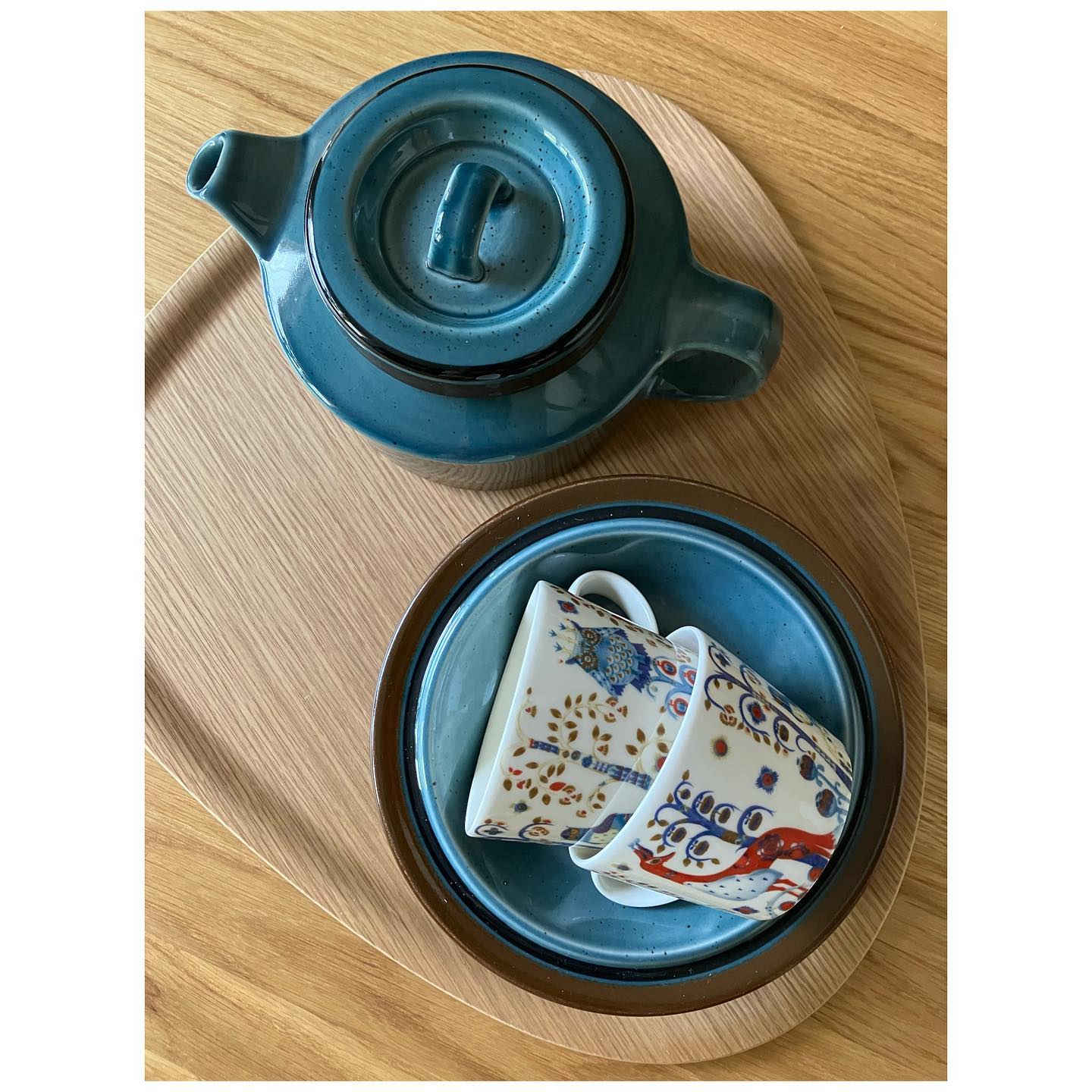 Arabia Finland 1970s stamped ceramics