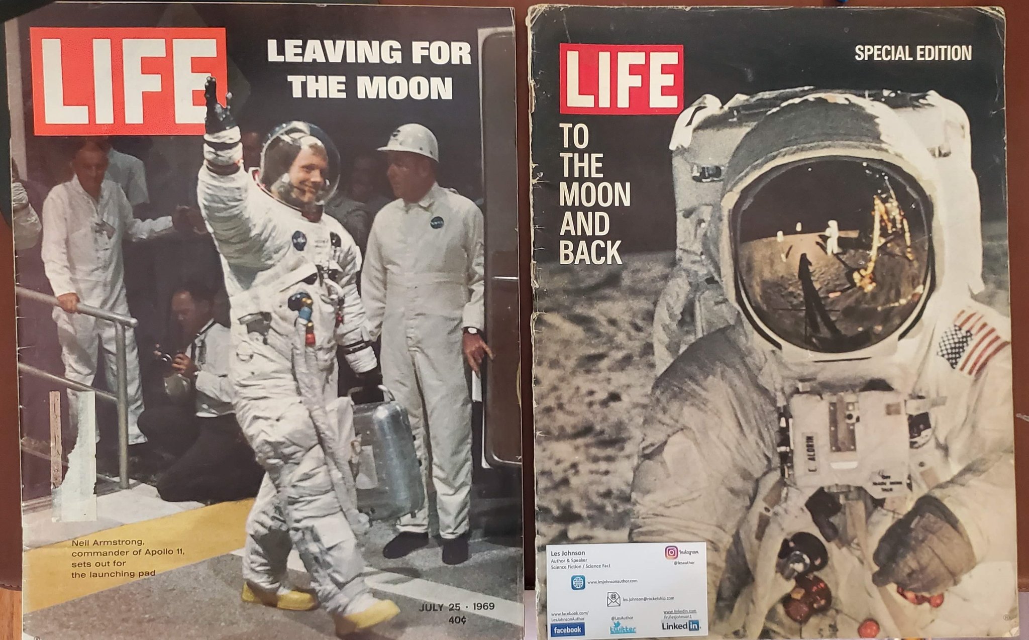 Does anyone own a copy of Life magazine 'To the Moon and Back'?