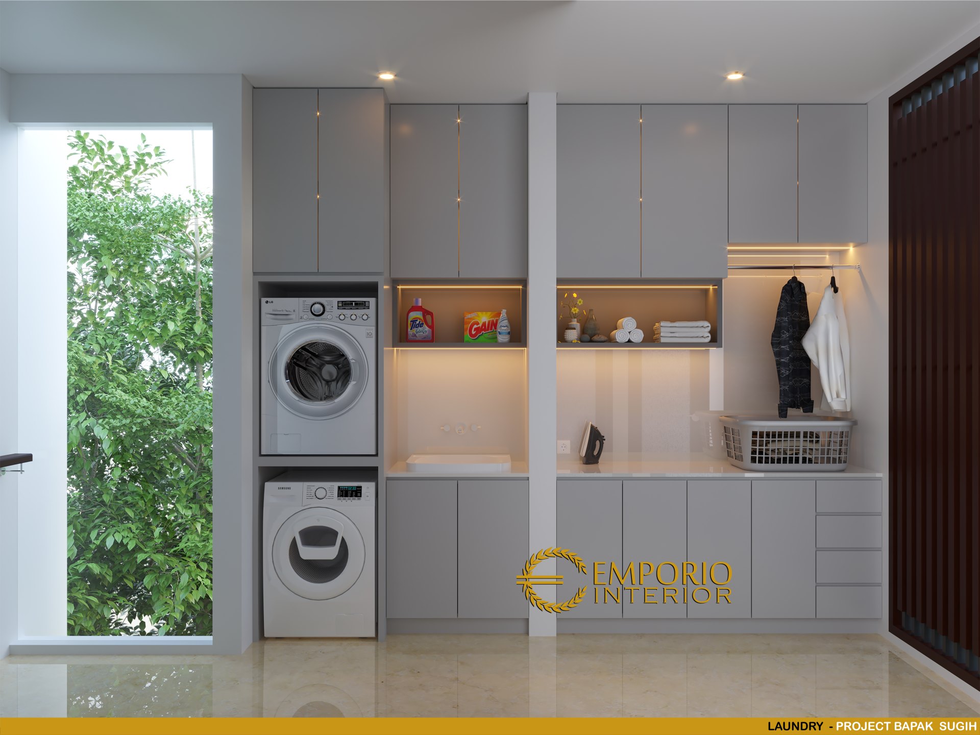 DESAIN INTERIOR LAUNDRY AREA RUMAH... - Emporio Interior