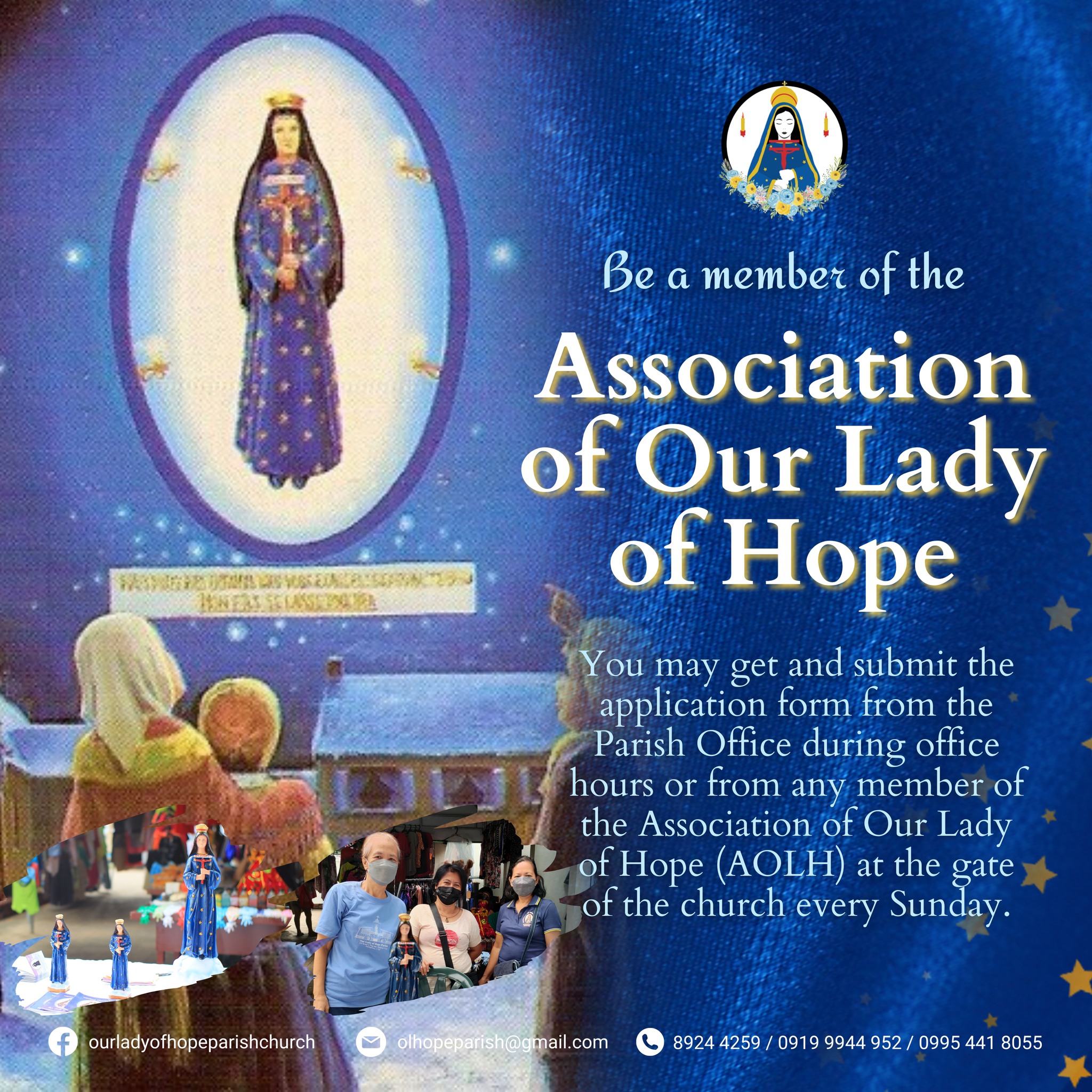 Diocesan Shrine of Our Lady of Hope Parish - “But pray, my children ...
