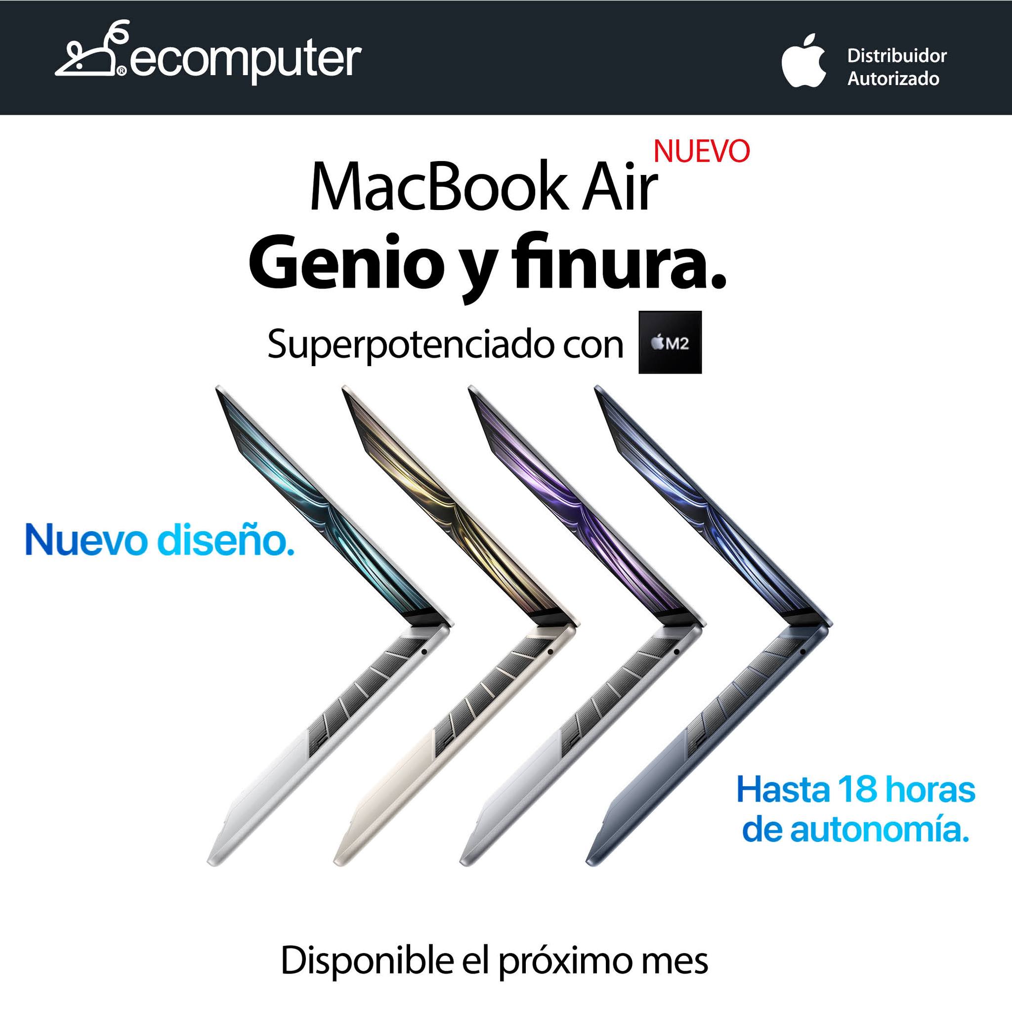 Ecomputer - Nuevo MacBook Air. Genio y finura.... | Facebook
