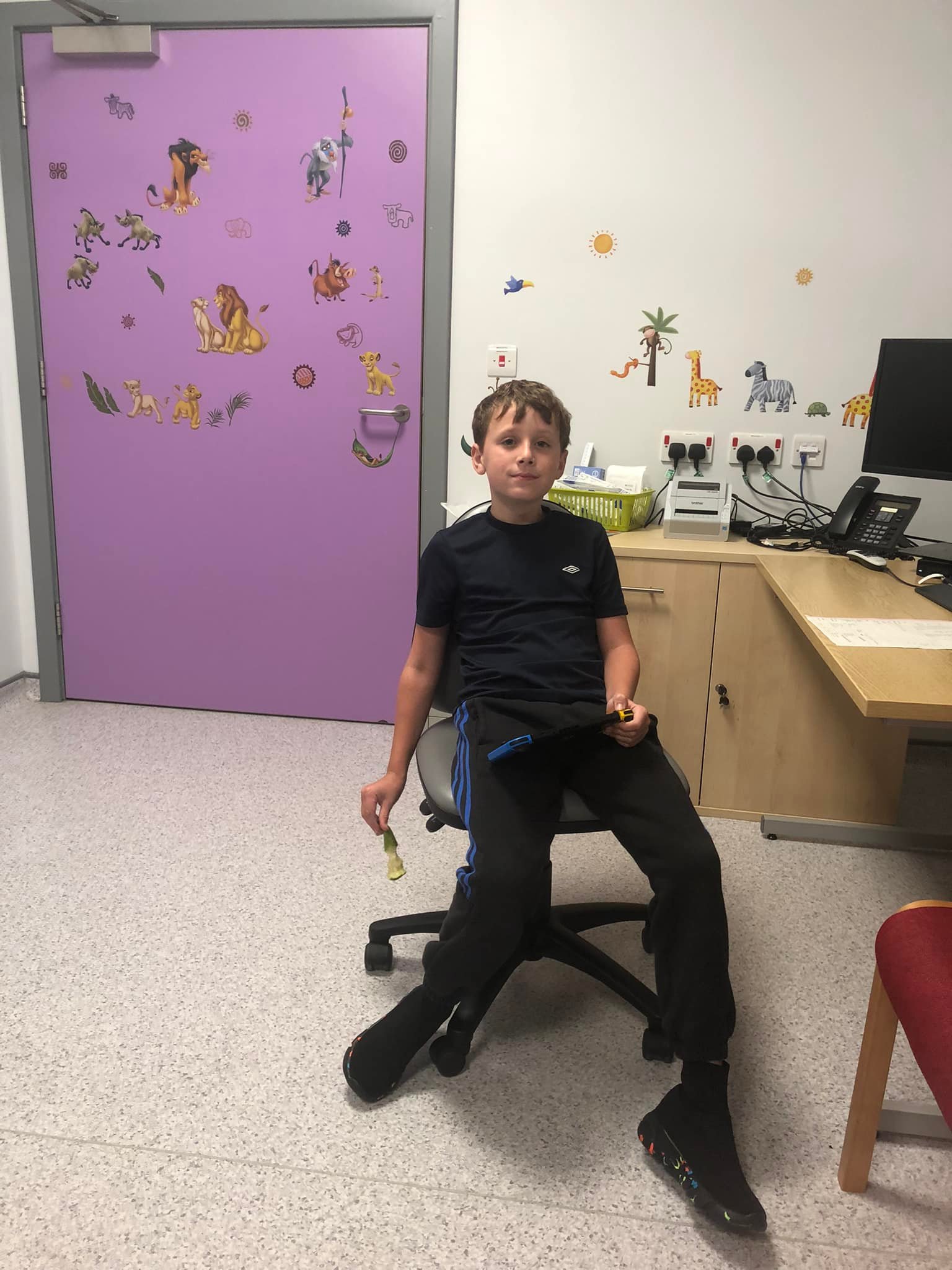 Blakes battles with cystic fibrosis