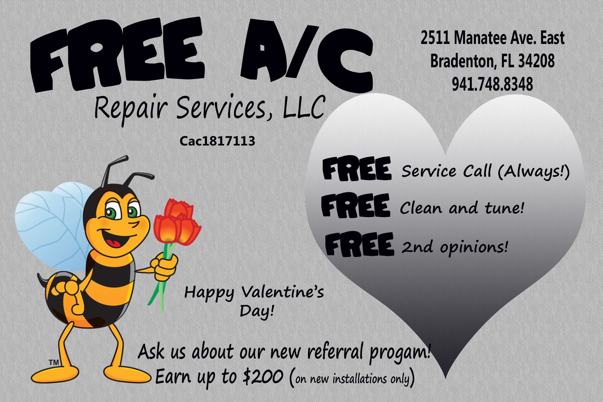 Free A/C Repair Services | Bradenton FL