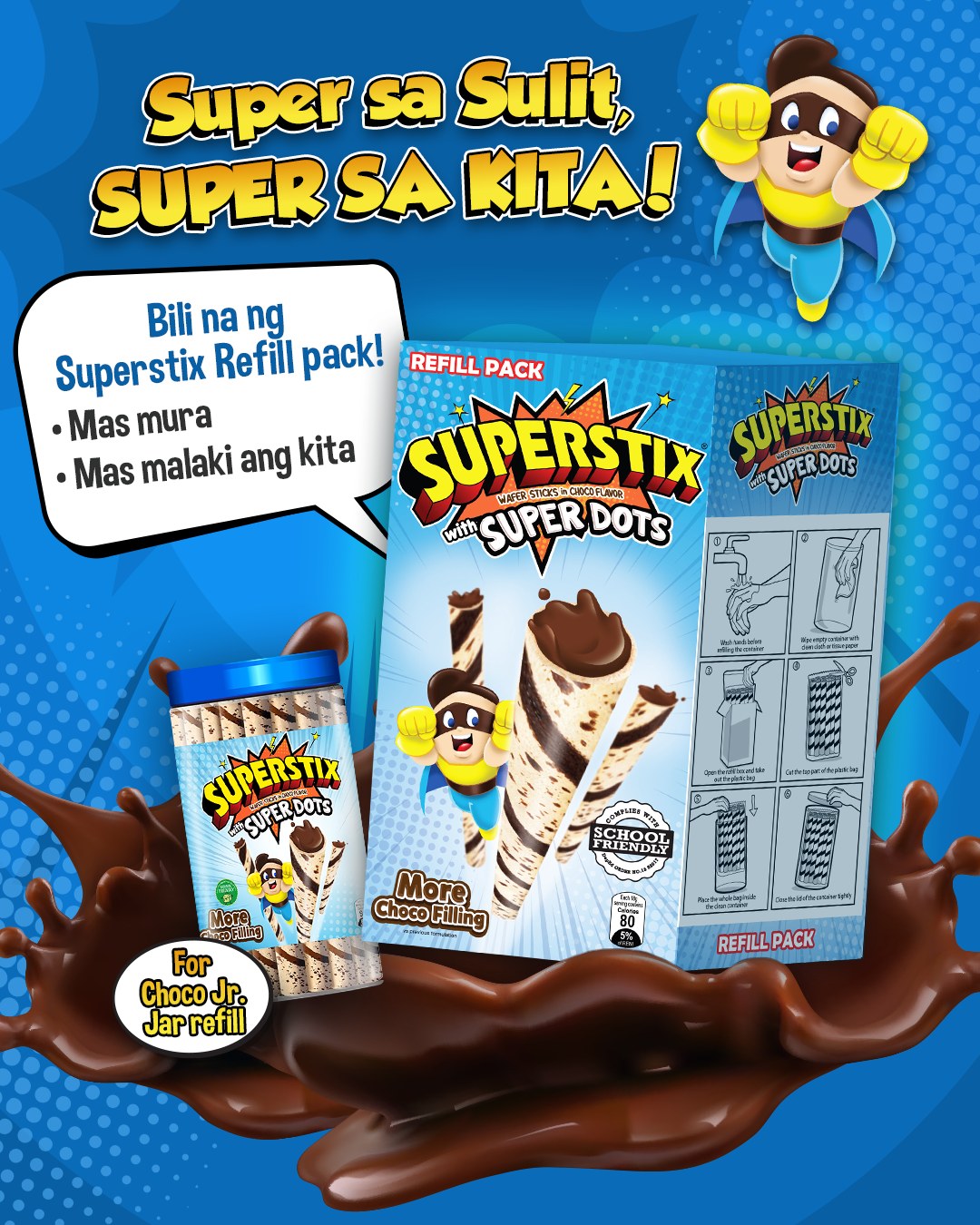 Superstix - SUPER sa KITA kaya SUPER sa SAYA ang #Superstix Refill Pack ...
