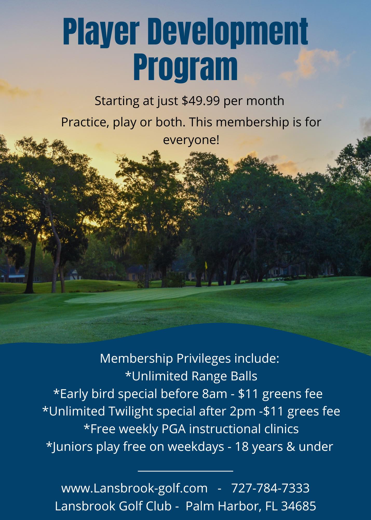 Lansbrook Golf Club | Palm Harbor FL