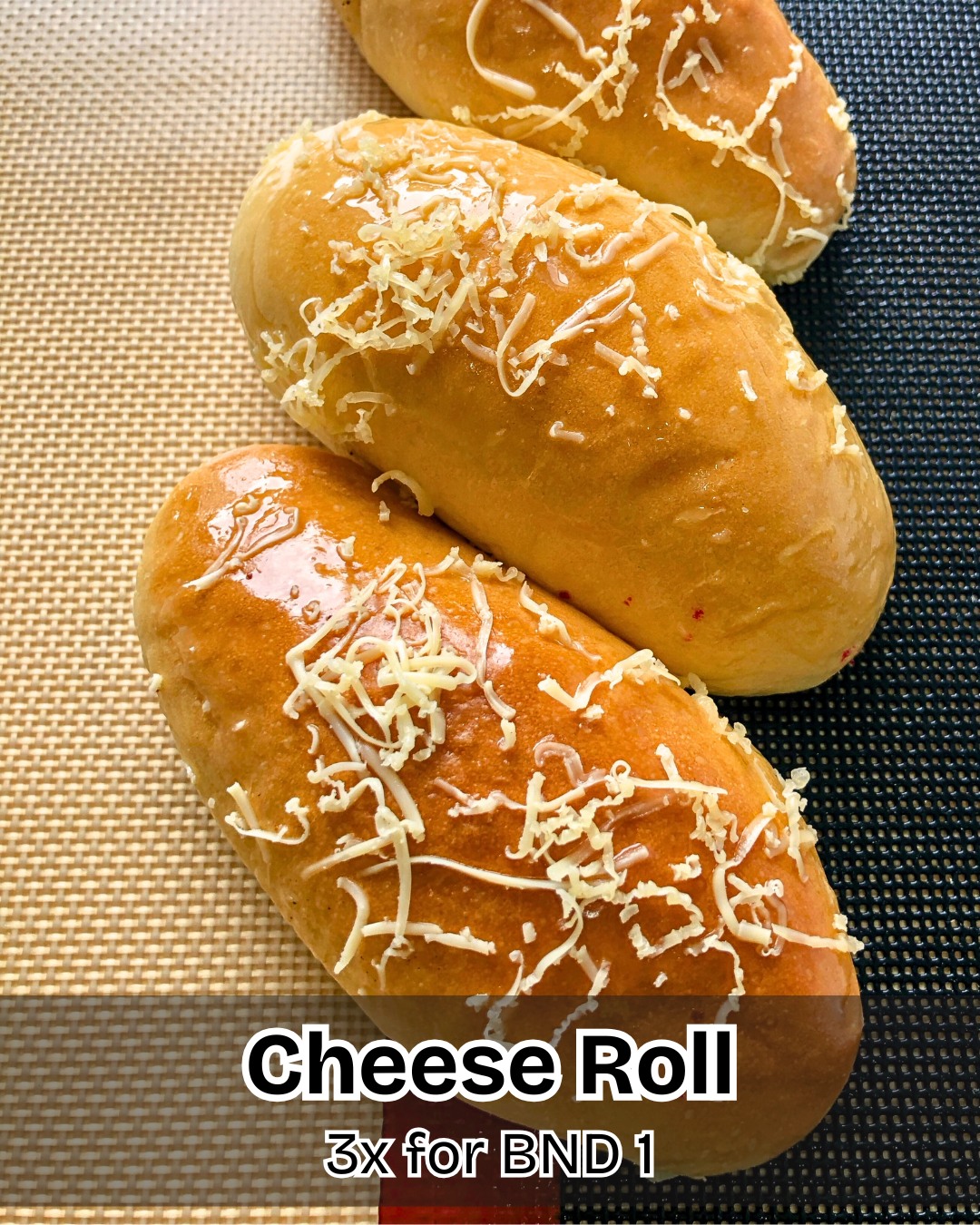 その他 crazy gugu bakery cheese bread roll Say hello to your new cheesy favorite! ✨ Granny's Cheese Roll is