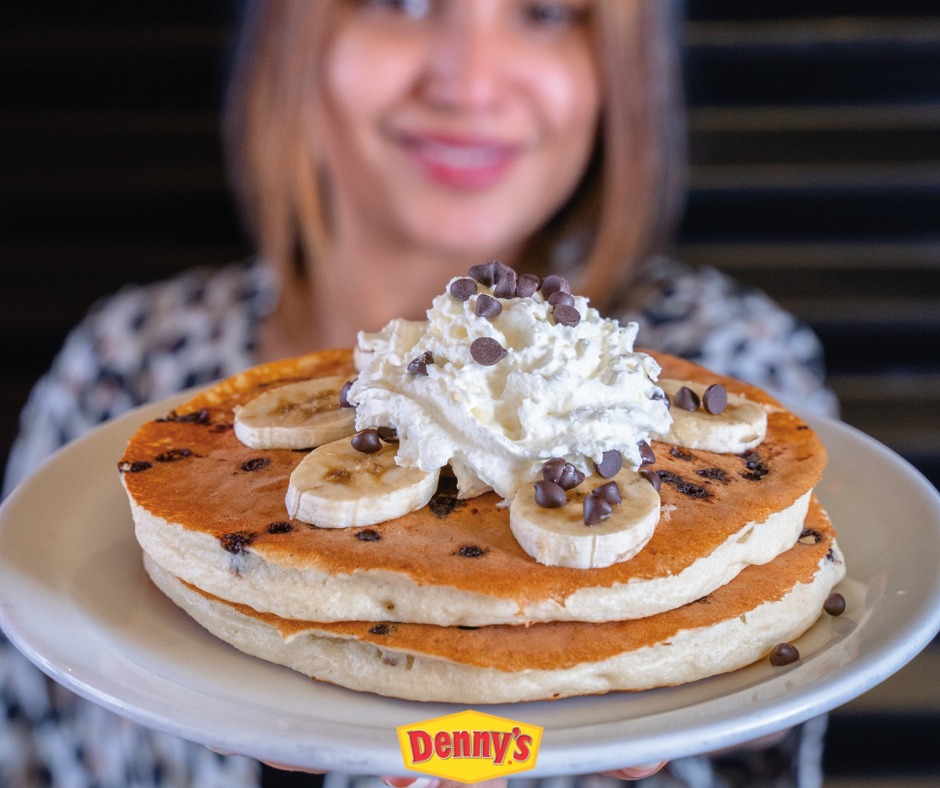 Denny's - Have you tried our Choconana pancake? Filled with delicious ...