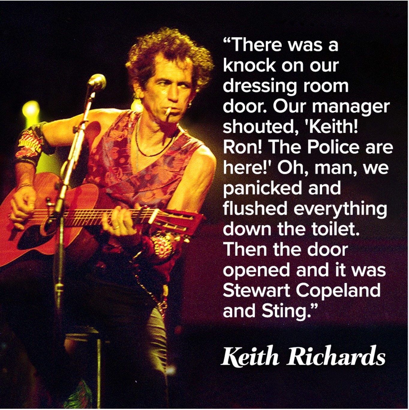 The Adventures of Mr. Keith Richards!