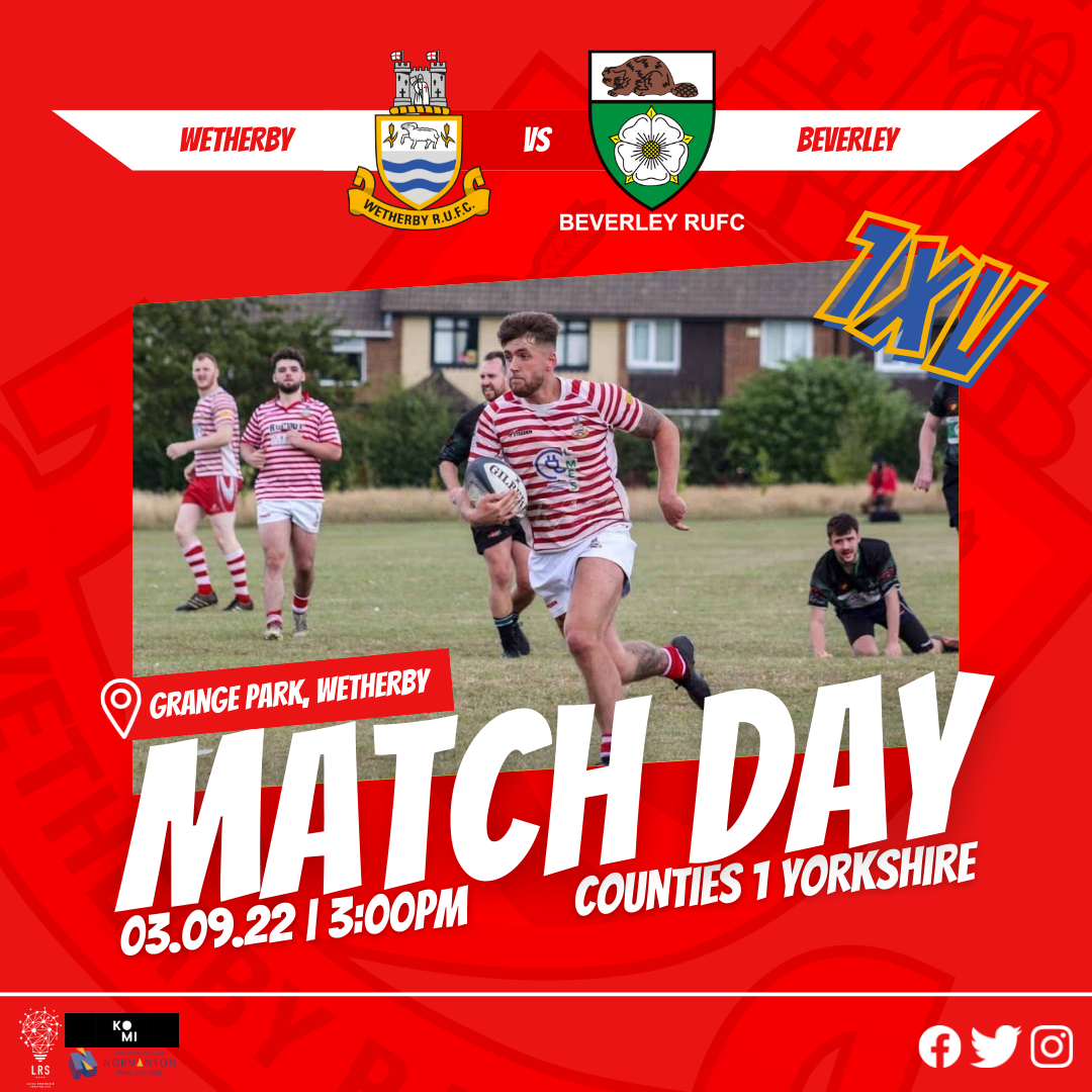 Wetherby RUFC - 🐏 🔴 ⚪ 🔴 ⚪ It's finally here! The first... | Facebook