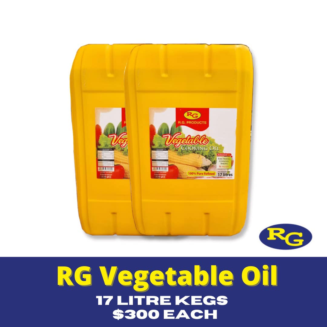 Ronald - RG Vegetable Oil by the 17L Keg now back in stock at RGM! $300 ...