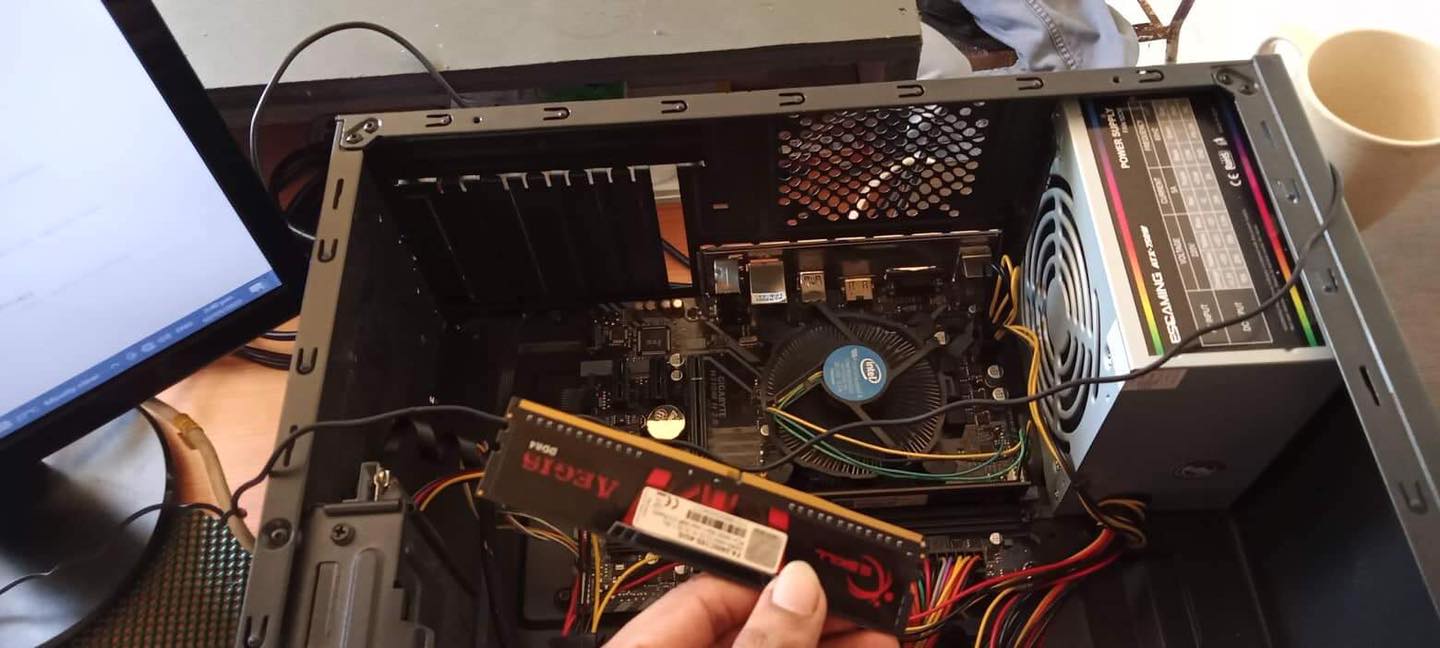 Uni Tech - Issue: Computer RAM damage Fixed by overhaul... | Facebook