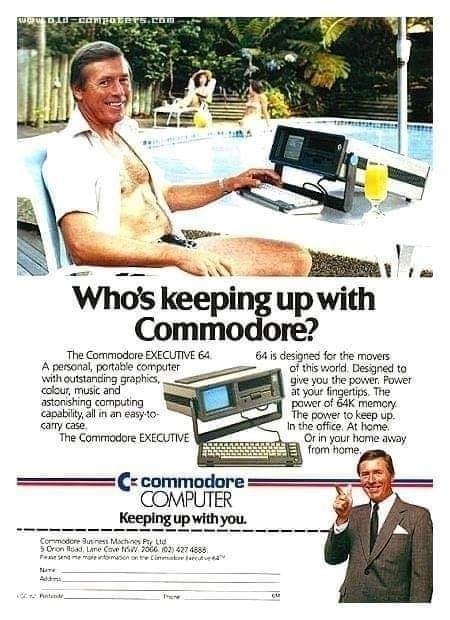 Maybe many people do not know that there was a portable C64 the SX 64.