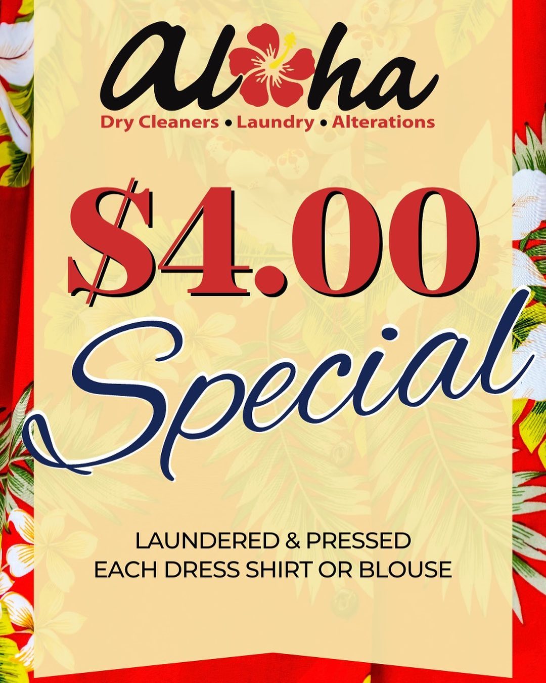 Aloha Dry Cleaners and Laundry | Waipahu HI