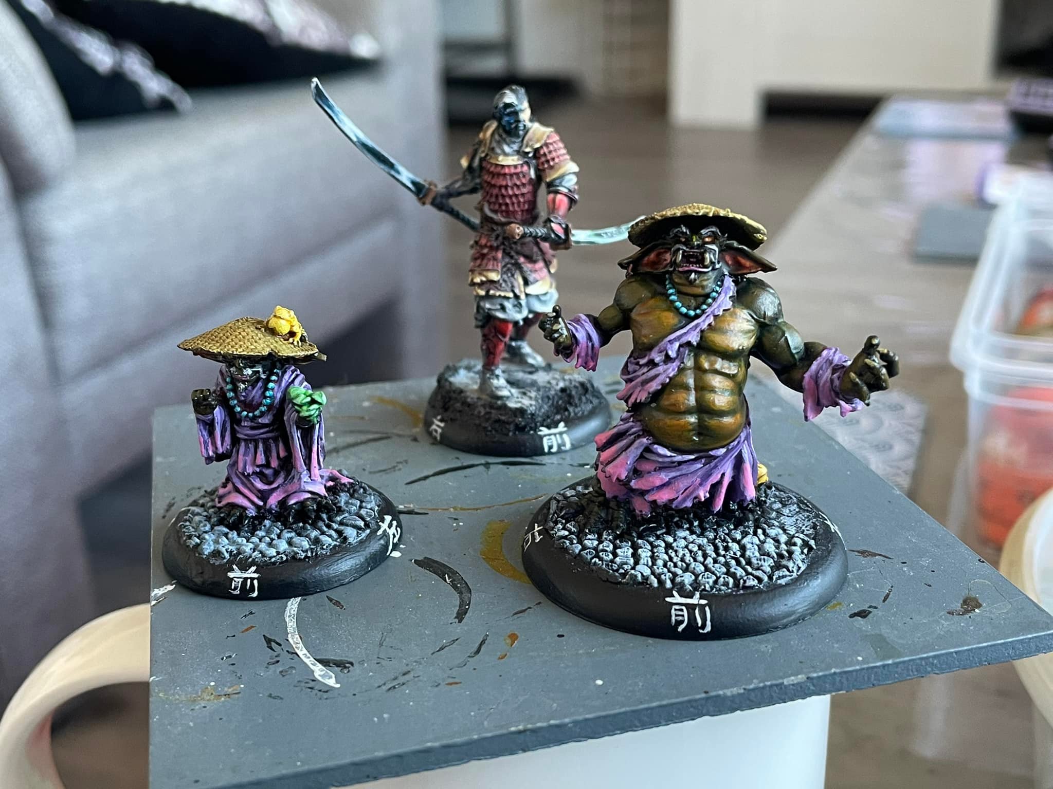 Xi-Han&Zoo and Tenbatsu. I had these from a friend. made Xi 