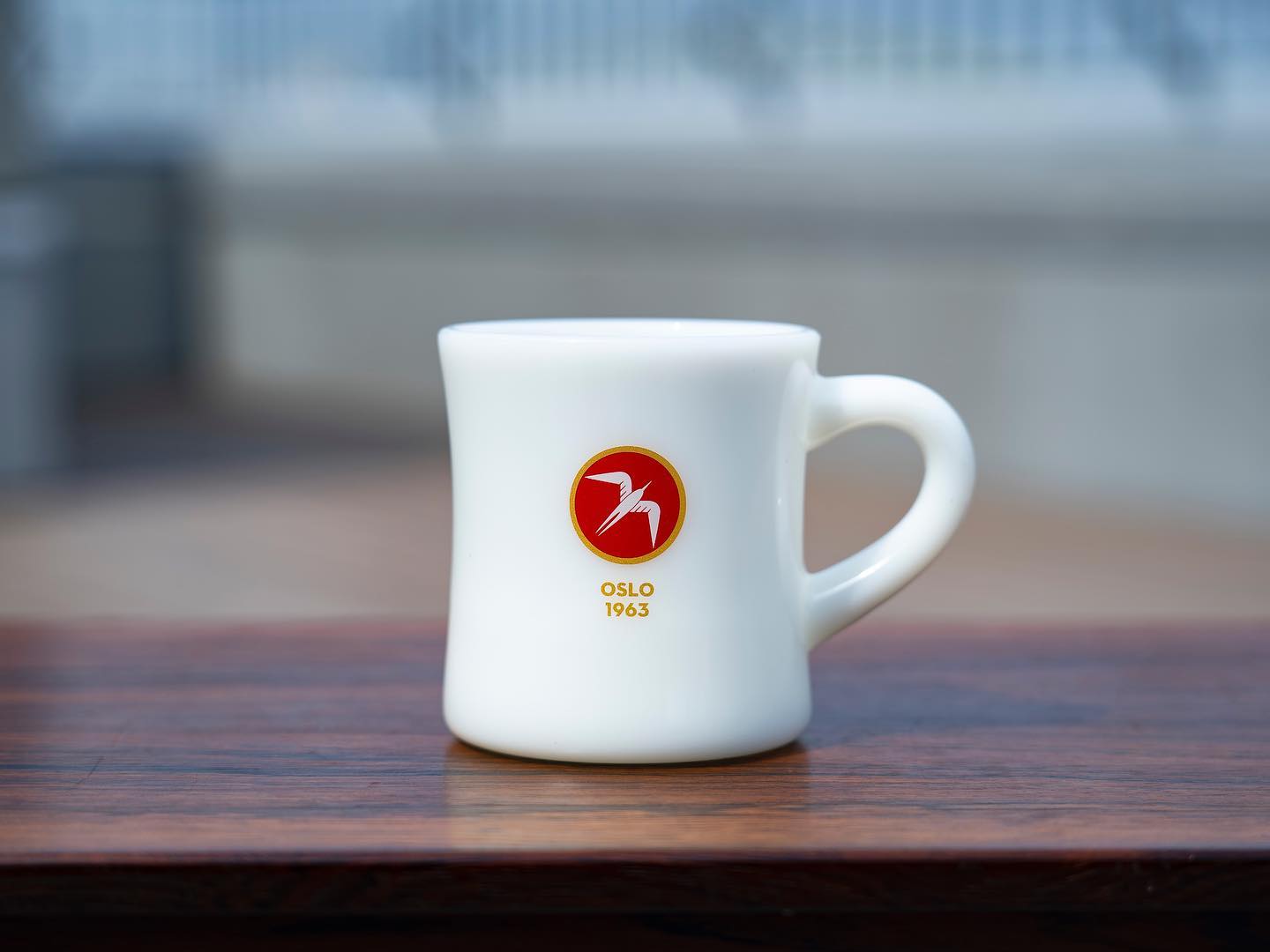 Fuglen Diner Mug Milk Glass White】 ※ English translation below in 