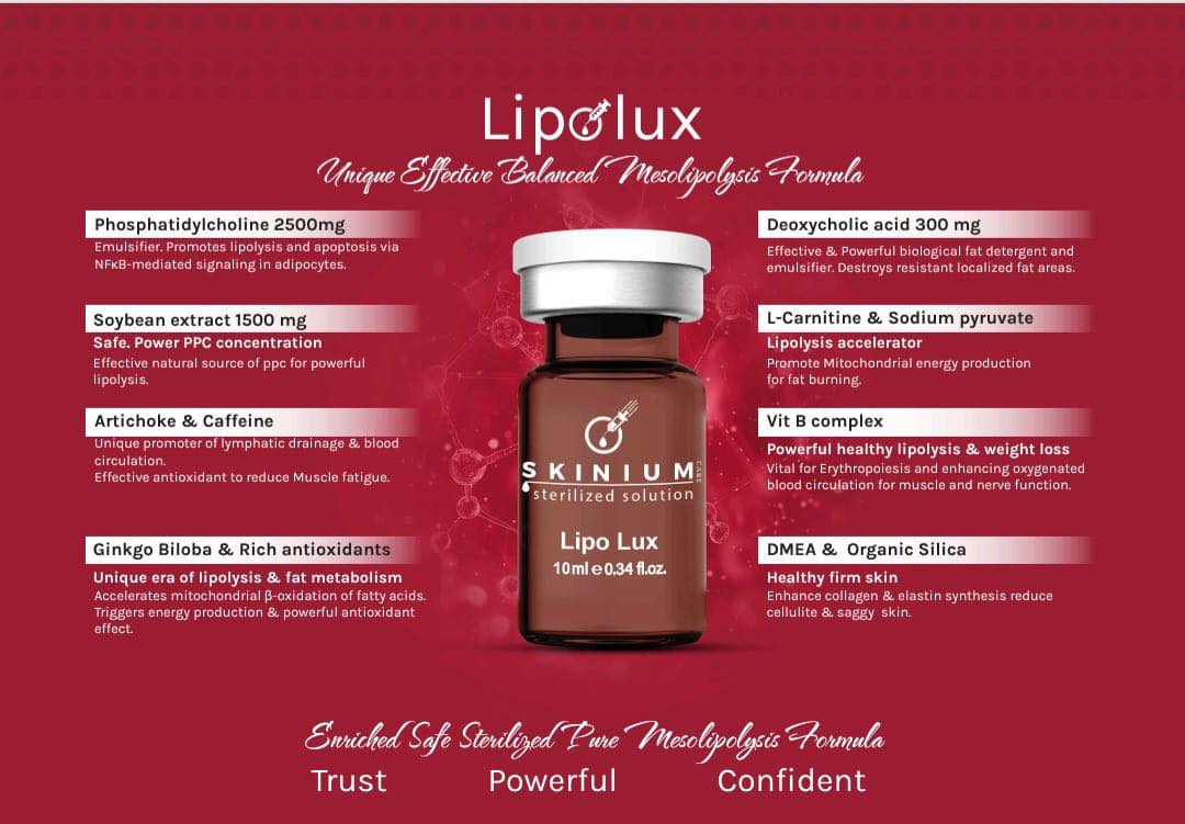 coolsculpting and l-carnitine topical ✨ Lipo Lux by Skinium – The Science of Body Contouring Target stubborn fat, boost fat burning, firm your skin with our advanced, sterilized mesolipolysis formula. Lipo Lux combines powerful ingredients Can You Use Sermorelin glutathione bundle for skin glow TB-500:10mg Vial + BAC Water 3ml