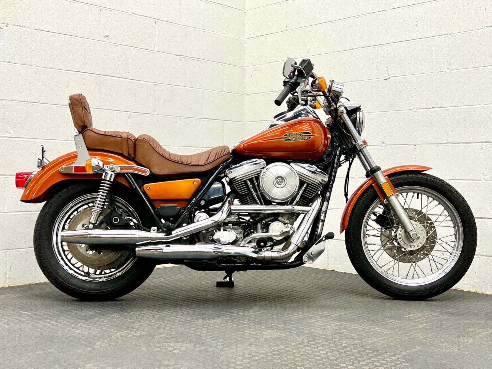 This 1985 Harley Davidson Super Glide FXSB is a rare gem with only