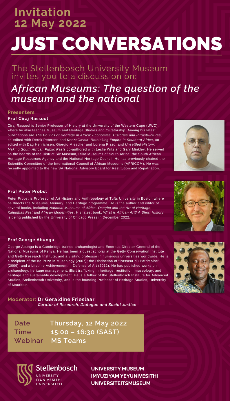 Another opportunity to hear... - Thinking Through the Museum