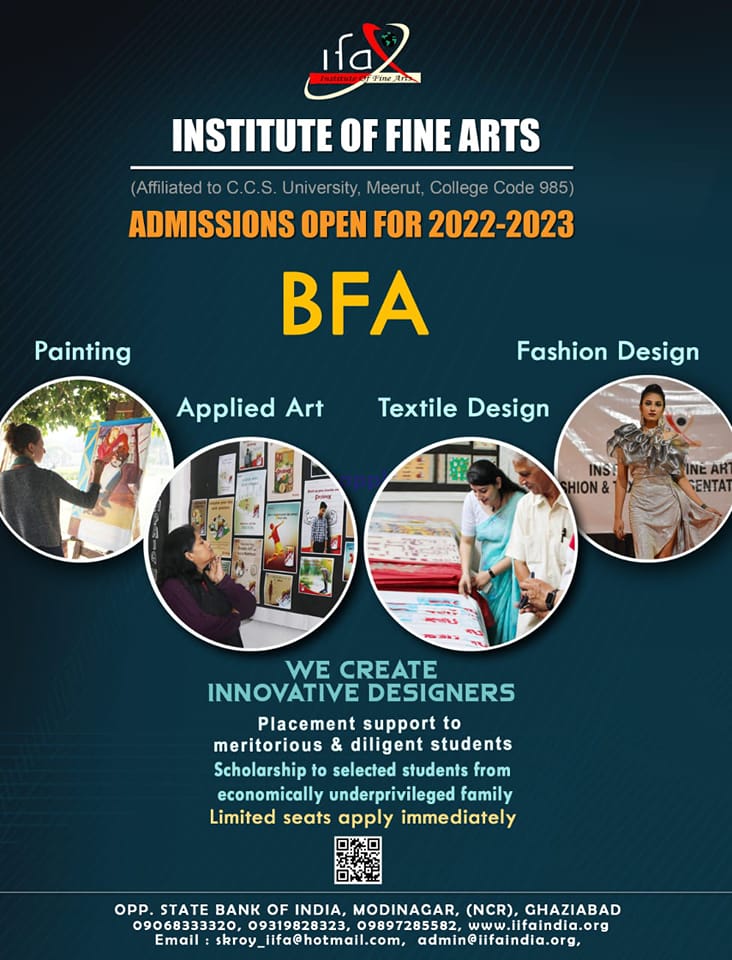 Admissions are... - IFA - Institute of Fine Arts, Modinagar | Facebook