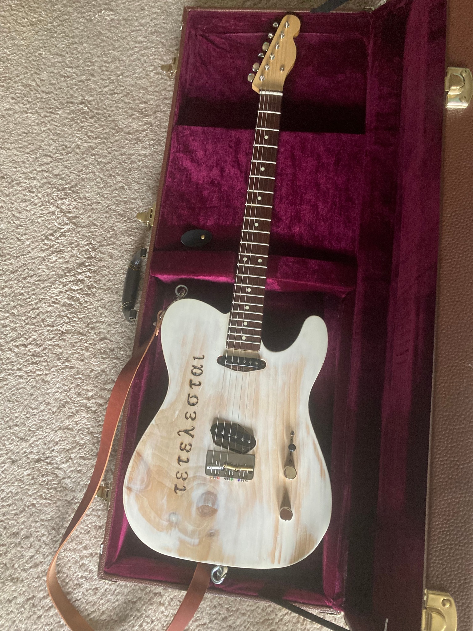 What information is available about this Bill Lawrence Telecaster