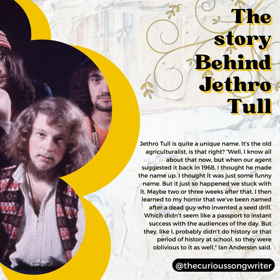 A unique anecdote behind the name... - The Curious Songwriter