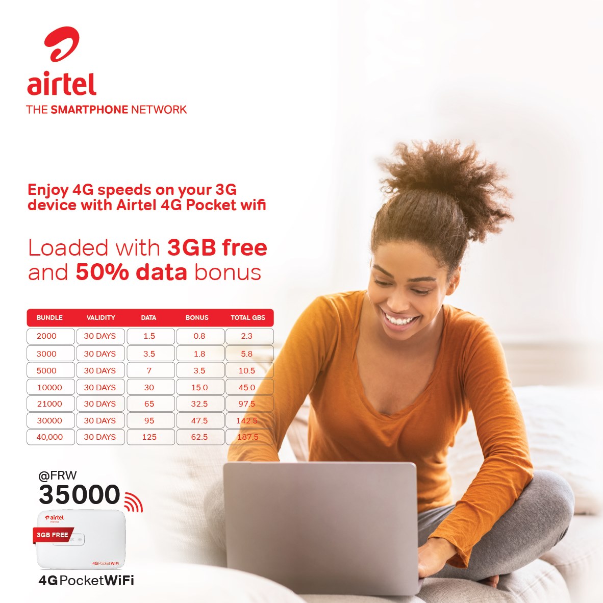Airtel Rwanda - Enjoy a seamless high-speed internet... | Facebook