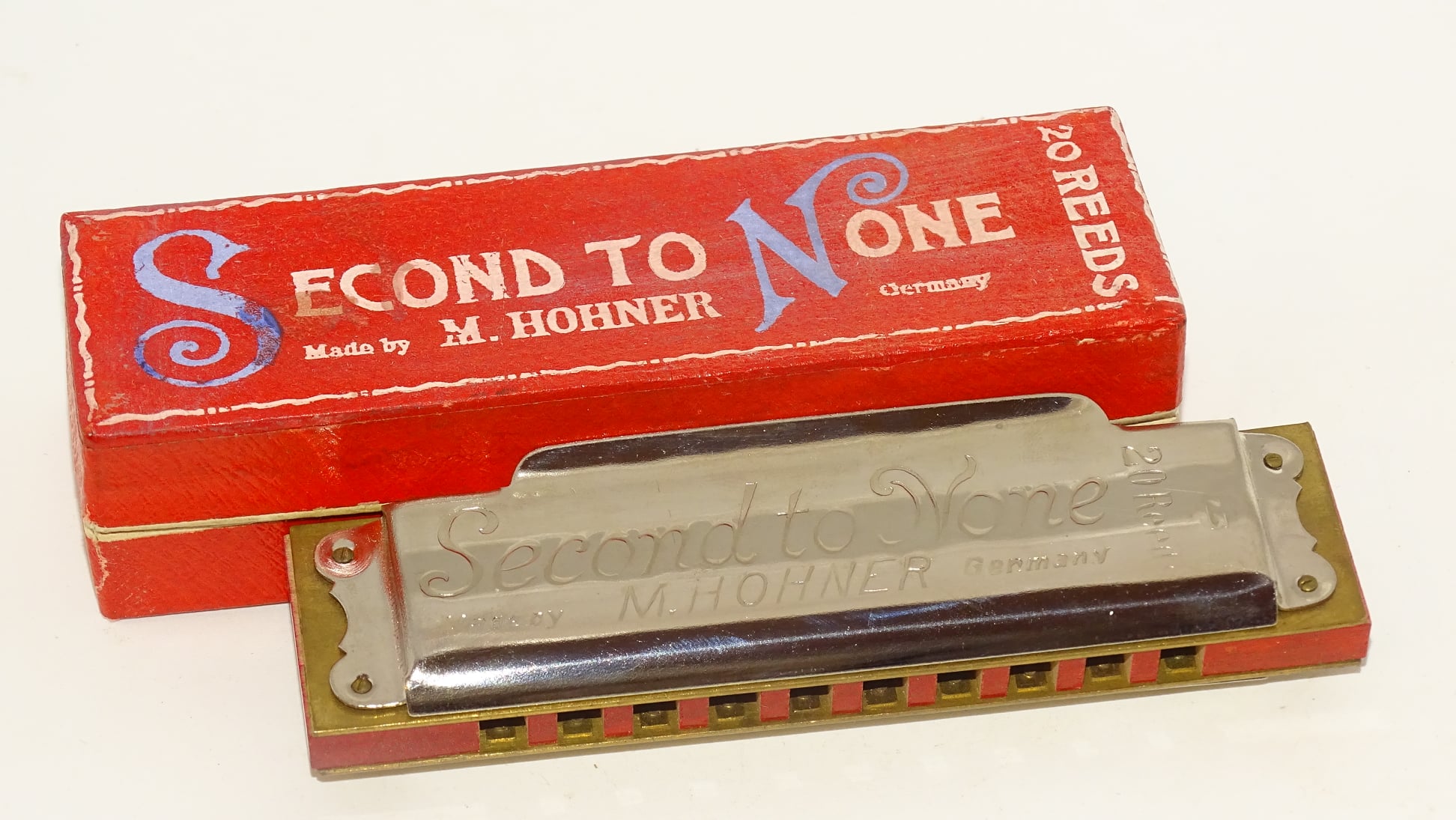 2007 Hohner 150th anniversary gold plated harmonica