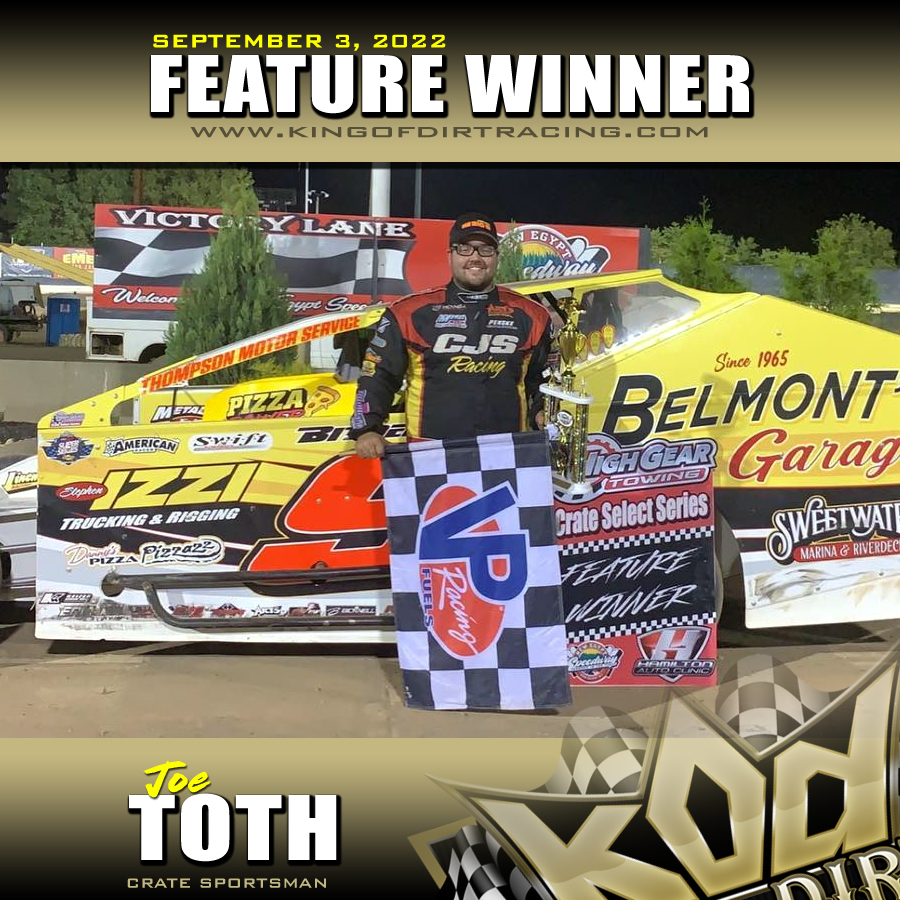 ⭐️DRIVER: Joe Toth... - King Of Dirt Racing Series