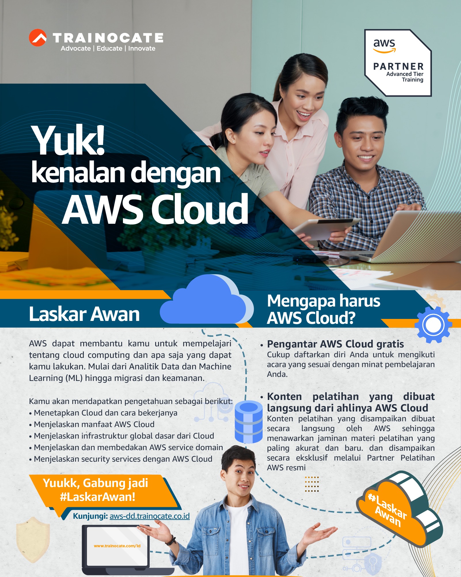 Ikuti AWS Discovery Day dan Kenalan... - Trainocate Indonesia