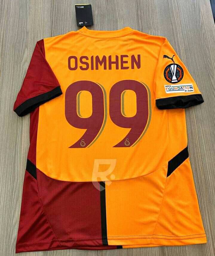 🚨🇳🇬 Victor Osimhen will wear the number 99 jersey for Galatasaray.