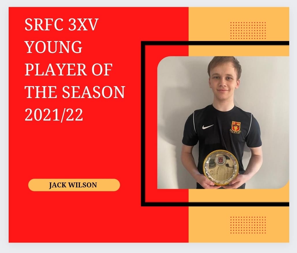 Sunderland RFC - Congratulations to Jack Wilson in his...