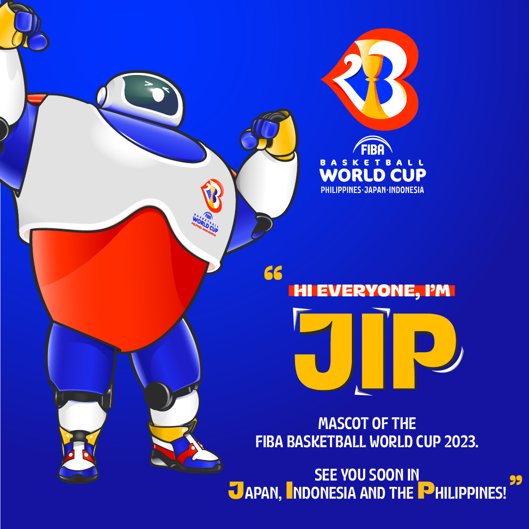 Meet JIP Here's a look at the mascot for the FIBA Basketball World